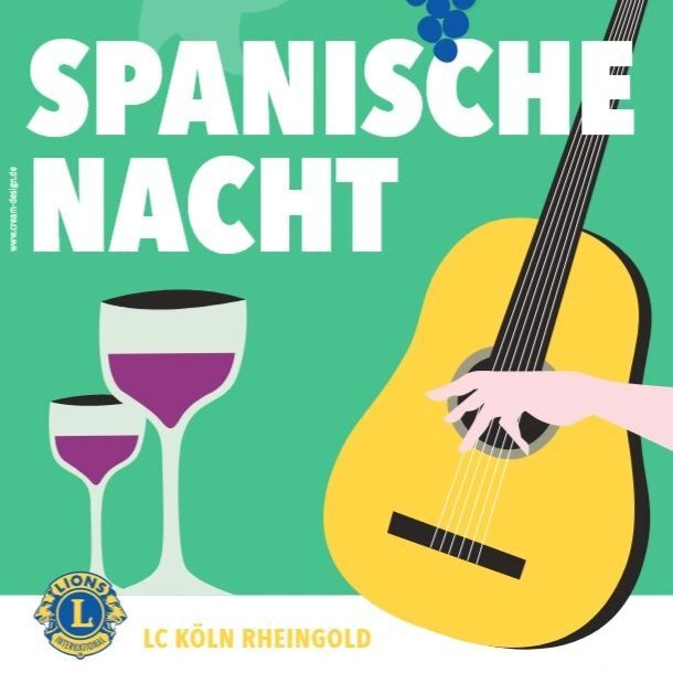 Am 15. September 2023 um 19Uhr findet unser nächstes #Benefizkonzert statt. 

Studierende und Alumni aus den Gitarren- und Gesangsklassen der #hfmtköln bieten ein vielfältiges Programm spanischer und von Spanien inspirierter Musik. 

In der Pause der Veranstaltung präsentieren die jungen Musiker*innen aus Köln-Finkenberg die Ergebnisse ihres Projekts unter der Leitung von Ballak MBaye. Die Einnahmen des Abends fließen an das Projekt #FinkenbergSounds.

Karten können zum Preis von 25 Euro bei hgeuen@web.de reserviert oder an der Abendkasse erworben werden.

#ausgeheninköln #kozerteköln #lionsinternational #lionsclub #kölnergram #kölnliebe #koelnbonn #kölnerabende #cgn #kölnbloggt #kölncity #lions #lionsclub
